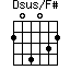Dsus/F#=204032_1