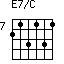 E7/C=213131_7