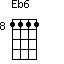 Eb6=1111_8