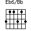 Eb6/Bb=311313_1