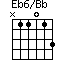 Eb6/Bb=N11013_1