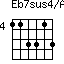 Eb7sus4/Ab=113313_4