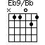 Eb9/Bb=N11021_1