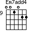 Em7add4=001022_9