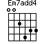 Em7add4=002433_1