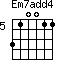 Em7add4=310011_5