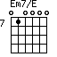 Em7/E=010000_7