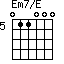 Em7/E=011000_5