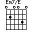 Em7/E=020030_1