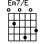Em7/E=020403_1