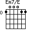Em7/E=100011_0