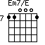 Em7/E=110001_7