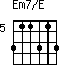 Em7/E=311313_5