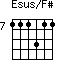 Esus/F#=111311_7