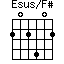 Esus/F#=202402_1