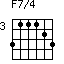 F7/4=311123_3