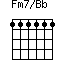 Fm7/Bb=111111_1
