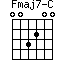 Fmaj7-C=003200_1