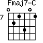 Fmaj7-C=021301_7