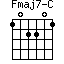 Fmaj7-C=102201_1