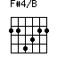F#4/B=224322_1