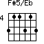 F#5/Eb=311313_4