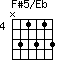 F#5/Eb=N31313_4
