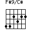 F#9/C#=442322_1