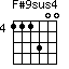 F#9sus4=111300_4