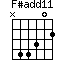 F#add11=N44302_1