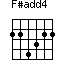 F#add4=224322_1