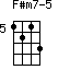 F#m7-5=1213_5