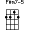 F#m7-5=2212_1