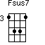 Fsus7=1331_3