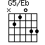 G5/Eb=N21033_1