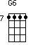 G6=1111_7