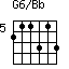 G6/Bb=211313_5