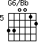 G6/Bb=330012_5