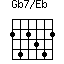 Gb7/Eb=242342_1