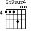 Gb9sus4=111300_4