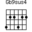 Gb9sus4=422422_1