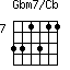 Gbm7/Cb=331311_7