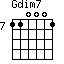 Gdim7=110001_7