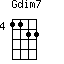 Gdim7=1122_4