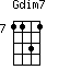 Gdim7=1131_7