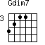 Gdim7=3211_3