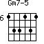 Gm7-5=133131_6