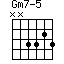 Gm7-5=NN3323_1
