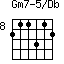 Gm7-5/Db=211312_8