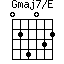Gmaj7/E=024032_1